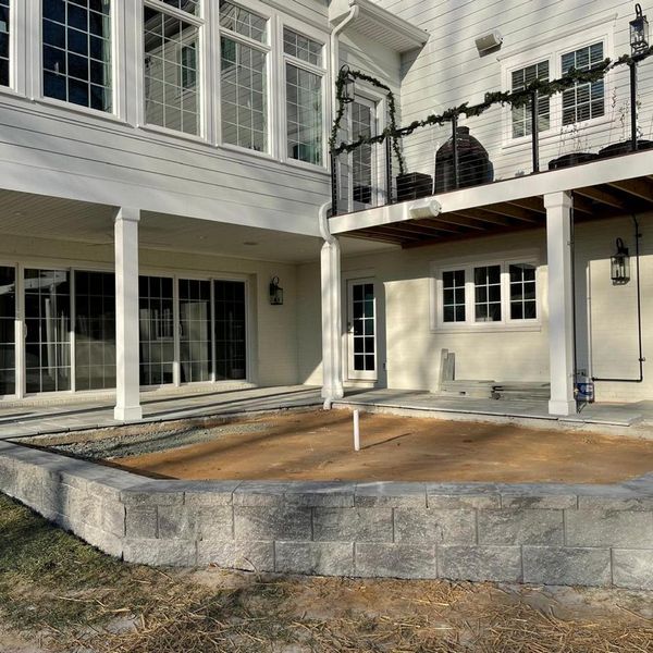 Outdoor construction project completed in Maryland