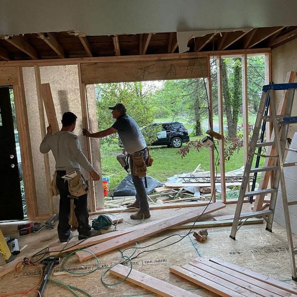 Concrete and construction service project